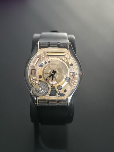 1999 swatch skin quartz watch - swatch,