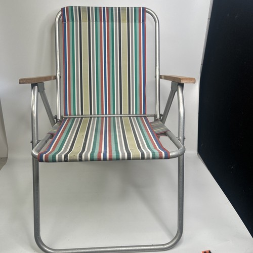 Vintage deck chair 1970s - vintage,