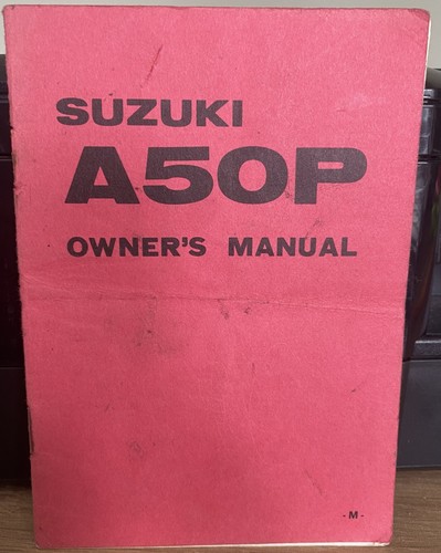 Suzuki a50p original - suzuki,