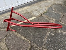 Robinsons Red Saddle Rack Wall Mounted With Hook