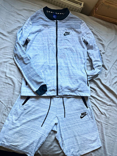 Nike mens white grey - nike, heathered