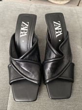 Zara Block Heel Shoes Uk3
