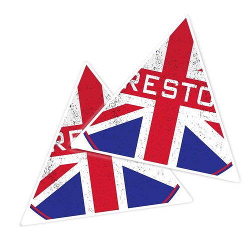 Triangle shape vinyl - 2x,
