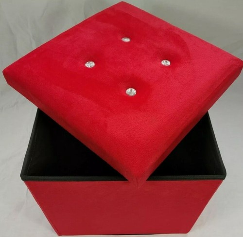 Ottoman folding storage box - storage,