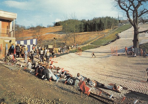 Postcard the 200 metre - the, ]