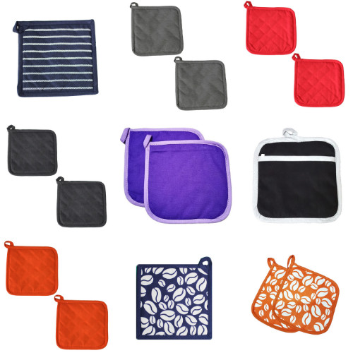 Set potholder 100 cotton - set,
