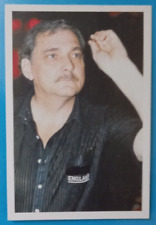 ALAN GLAZIER BRITISH DARTS PLAYER 1986 QUESTION OF SPORT CARD