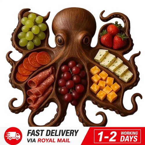 Octopus charcuterie platter - charcuterie,