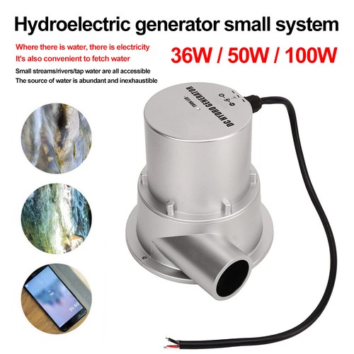 Micro hydroelectric generator - micro,