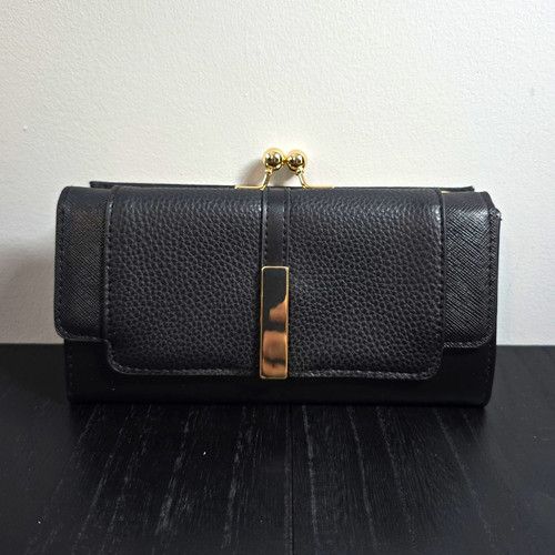 Atmosphere black faux leather - atmosphere,