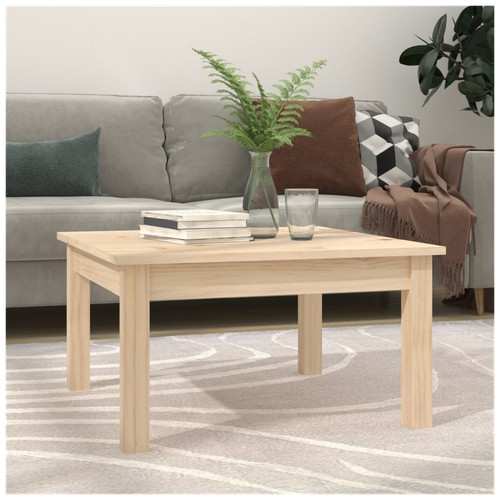 Coffee table solid pine - pine, wood