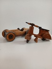 Vintage wooden vespa scooter - vespa,
