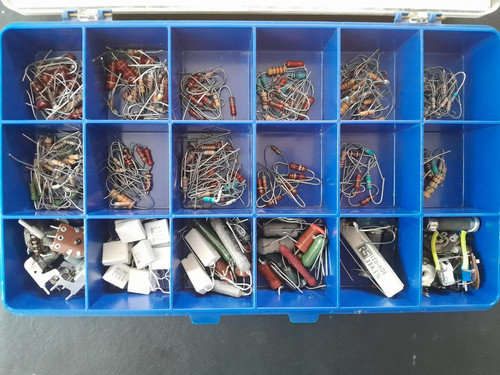 Job lot vintage resistors - of,