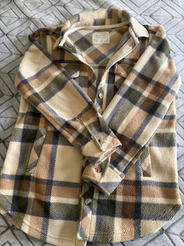 Flannel jacket gray and - flannel,