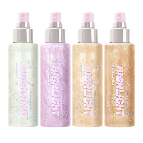 120ml body glitter - glitter, spray