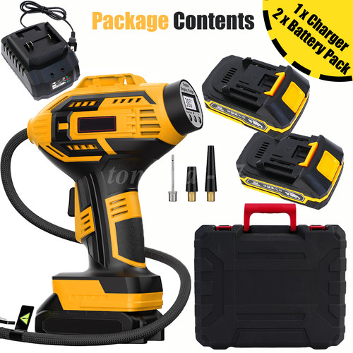 20v portable car tire - portable, inflator