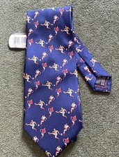 NEW Tie Rack 100% Silk Blue