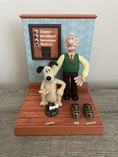 Vintage  Wallace and Gromit Wesco Talking Alarm Clock