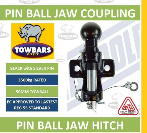 Black ball pin hitch - hitch, jaw