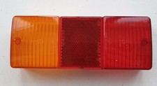 Rear light lens with - lens,