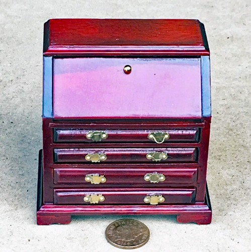 Dolls house bureau writing - house,
