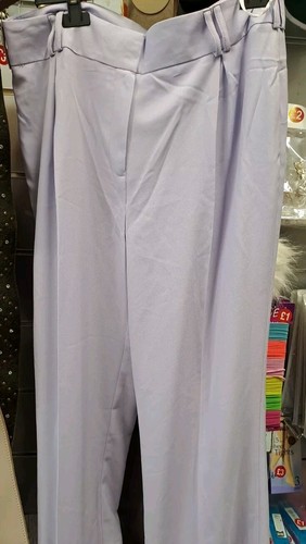 Eb086a linen trousers lilac - eb086a,
