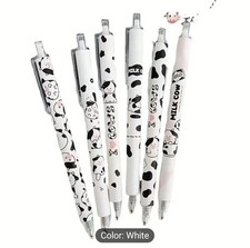 6 Pack Cow Design Ballpoint