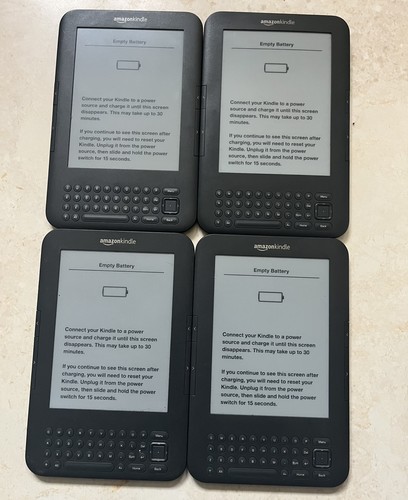 Amazon kindle faulty d00901 - kindle, x4