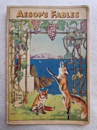 Antique aesop fables - antique, a