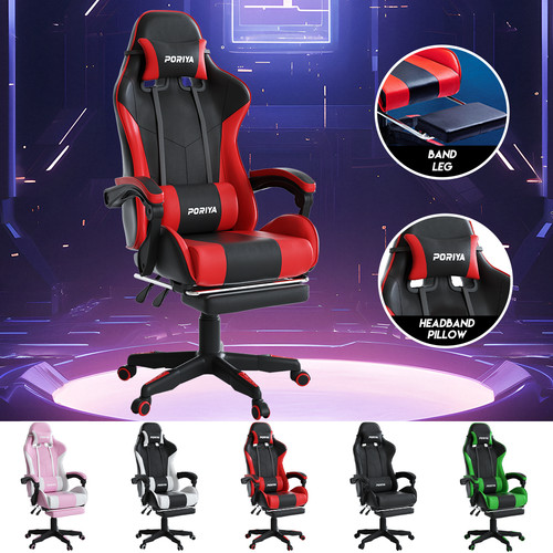Poriya gaming chair leather - poriya,
