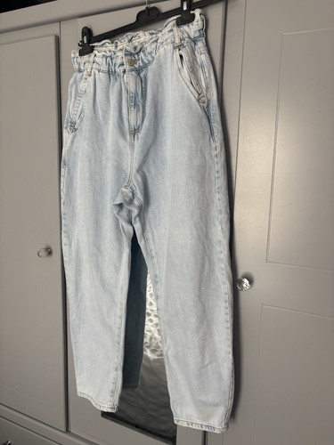 Zara women light blue jeans - light,