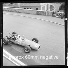 Guy Ligier Cooper Maserati T81 Monaco GP 1966 60mm Negative Photograph Foto F1