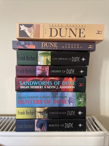 Dune book paperback - dune, 8-book