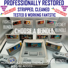 SNES Super Nintendo Console &