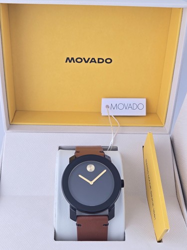 Movado bold men black - bold, dial