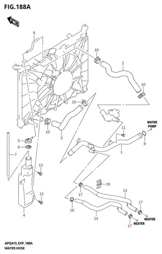 Suzuki genuine water - suzuki, reservoir