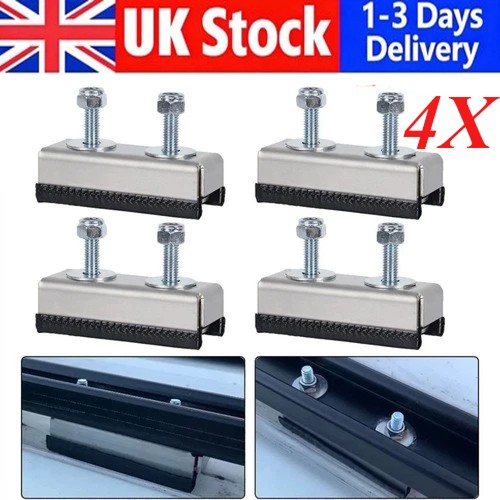 Roof rack rail mounting - 4x,