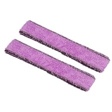 2Pcs 27.6" Badminton Tennis Racket Overgrip Cotton Towel Grip Purple