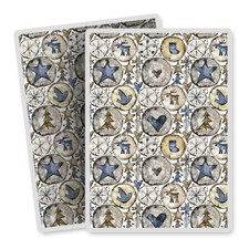 2x Vertical Vinyl Stickers