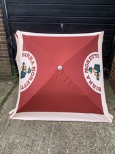Birra Moretti Large  1.5 M Square Parasol/ Umbrella