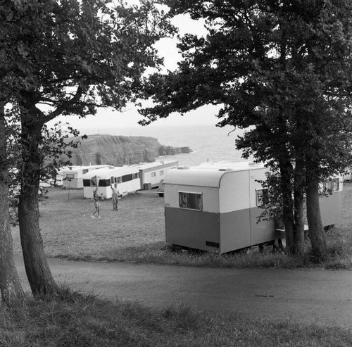 Sandy bay caravan site near - bay,