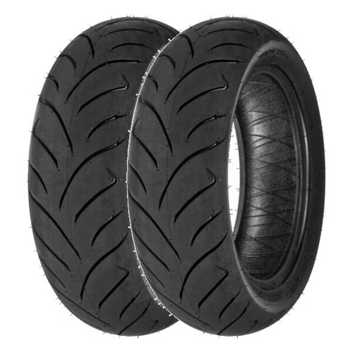 Tyre pair dunlop 130 53p - tyre, 130/60-13