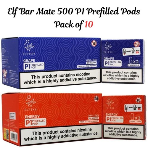 Elf bar mate 500 prefilled - mate,