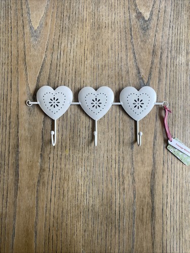Metal heart hook for kitchen - heart,