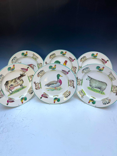 Set ceramic farm animal - farm,