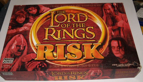 Risk lord the rings board - rings,