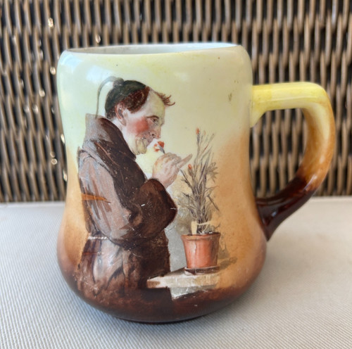 Vintage monk friar mug - monk,