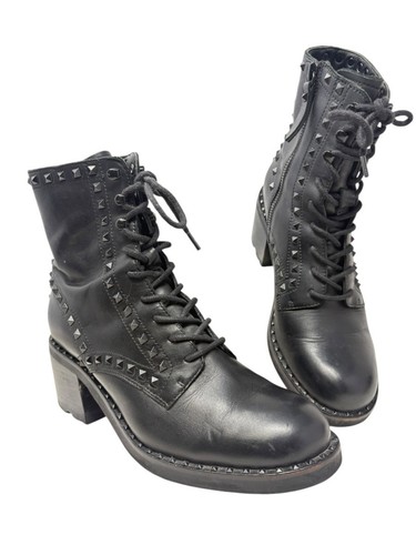 Ash xin black leather - ash,