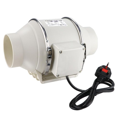 Inline bathroom extractor fan - bathroom,