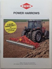 Original Kuhn Power Harrows